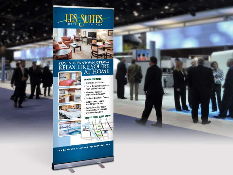 Les Suites Tradeshow Display