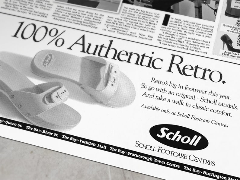 Scholl Ad Series